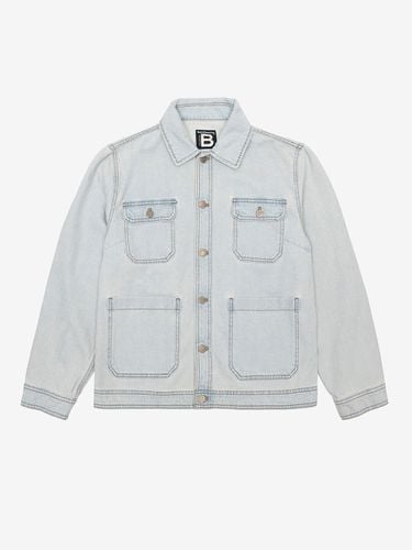 DENIM WORK JACKET - SKY BLUE - Bensimon - Modalova