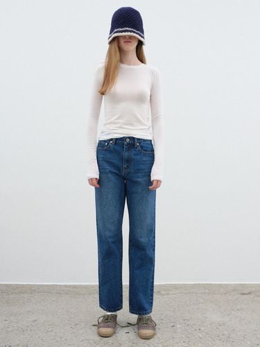 SLIM DENIM PANTS - BLUE - Bensimon - Modalova