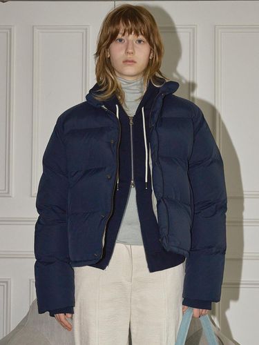 COZY PUFFER JACKET - NAVY - Bensimon - Modalova