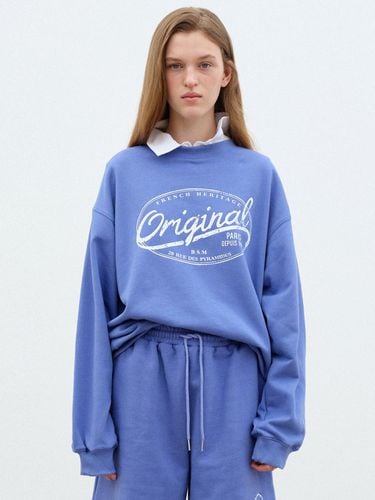 ORIGINAL LOGO SWEATSHIRT - BLUE - Bensimon - Modalova