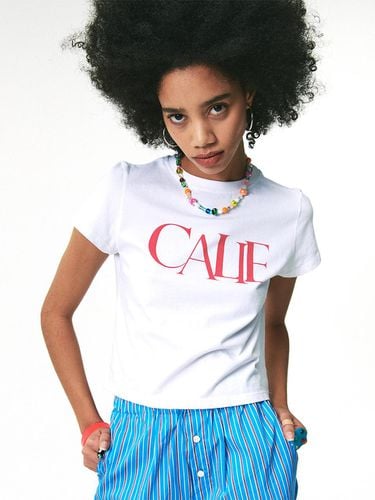 CALIE ORGANIC TSHIRT WHITE - asif_CALIE - Modalova