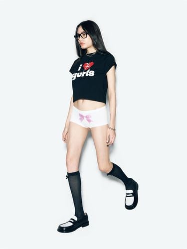 CALIE GURLS T-SHIRT BLACK - asif_CALIE - Modalova