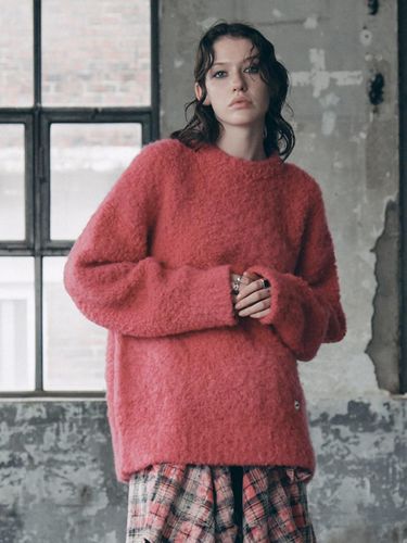 ROUND KNITWEAR_PINK - asif_CALIE - Modalova