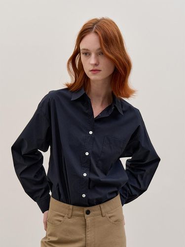 STANDARD COTTON SHIRT_NAVY - Have&Have - Modalova