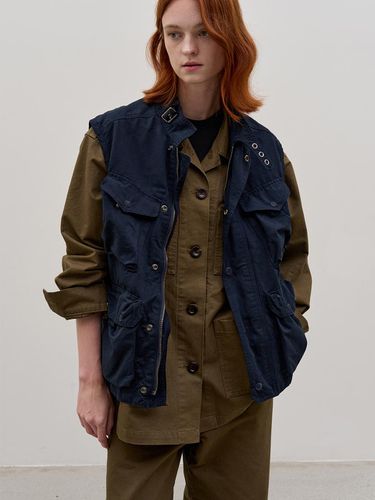 POCKET WORK VEST_NAVY - Have&Have - Modalova