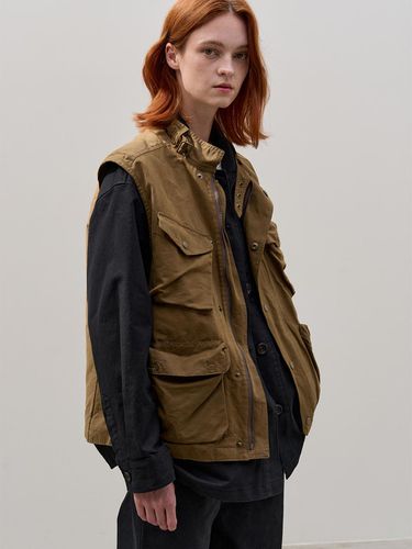 POCKET WORK VEST_KHAKI BROWN - Have&Have - Modalova