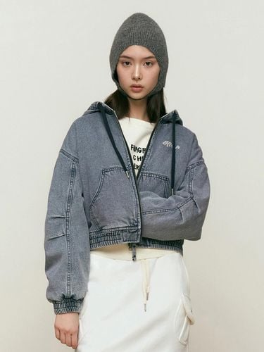 Denim quilting jacket [Blue] - KIRSH - Modalova