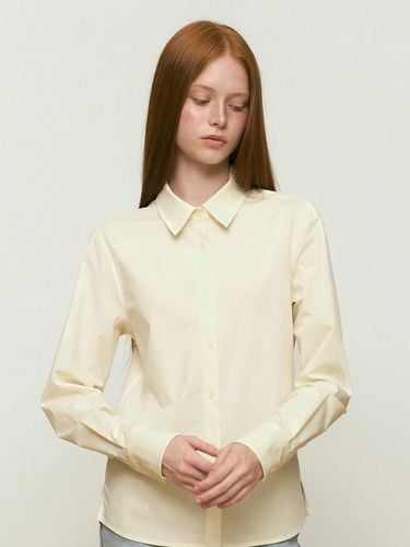 Slim Fit Shirt [Light Yellow] - KIRSH - Modalova