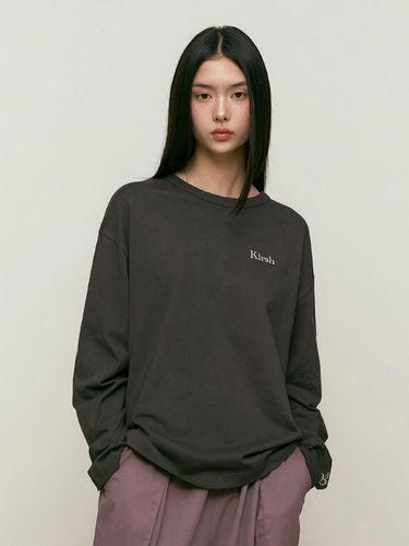 Book Club Graphic Long Sleeve [Charcoal] - KIRSH - Modalova