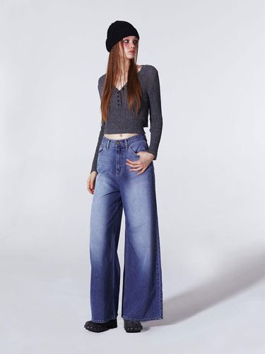 Everyday Wide Denim Pants () - koolkitten - Modalova