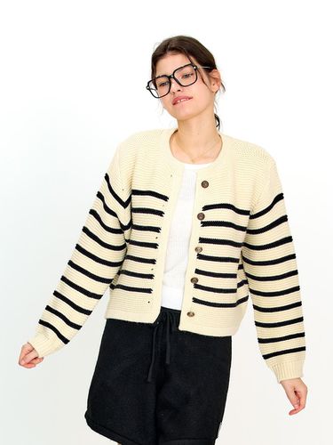 AR_Classic stripes cardigan_3color - Aei&Rei - Modalova