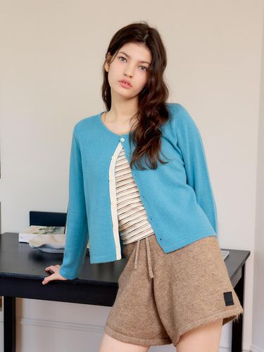 AR_Round neck button cardigan_4color - Aei&Rei - Modalova