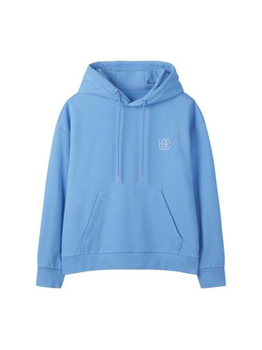 Logo Cotton Hoody_D6TEM24001BUX - LE CASHMERE - Modalova