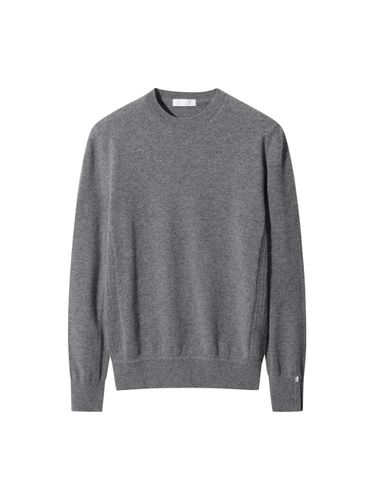 Men Essential Crew Sweater_D6WAW24101GYX - LE CASHMERE - Modalova