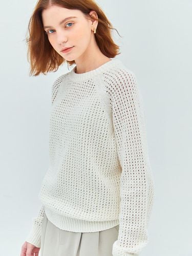 EYELET ROUND PULL OVER - MOAT - Modalova