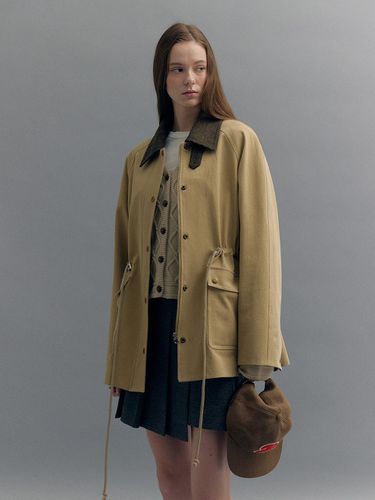 STRING WORK JACKET (sand beige) - MOAT - Modalova