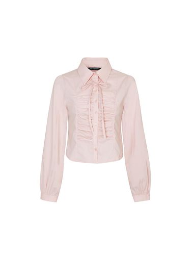 ELIN SHIRRING SHIRT pink - PAIN OR PLEASURE - Modalova