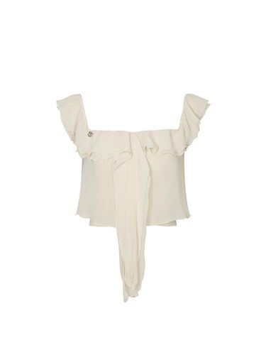 ROSALIE FRILL TOP light beige - PAIN OR PLEASURE - Modalova