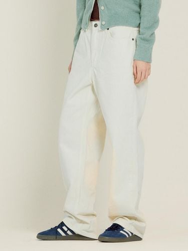 Naomi Denim Pants (White) - sienne - Modalova