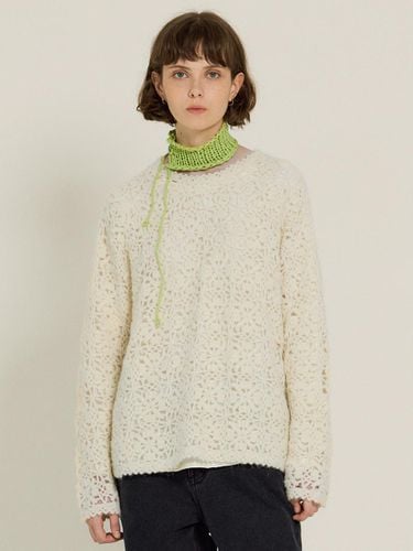 Handmade Mohair Knit (Beige) - sienne - Modalova