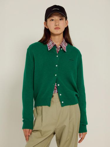 Kate Wool Cardigan (Green) - sienne - Modalova