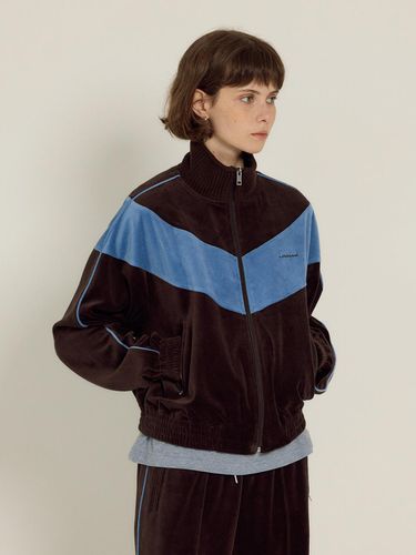 Lyon Track Jacket (Brown) - sienne - Modalova