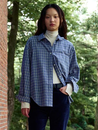 Sleeve Point Semi Overfit Shirt - kuho plus - Modalova