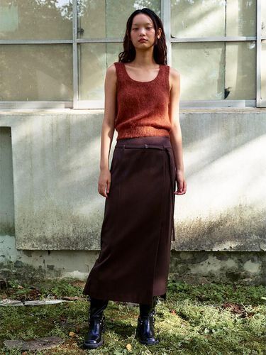 Belted Long Skirt (KE4927M03D) - kuho plus - Modalova