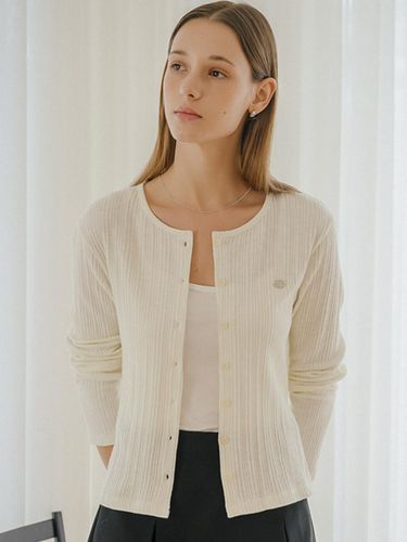 Comfortable slim belt point cardigan - KNOWN BETTER - Modalova