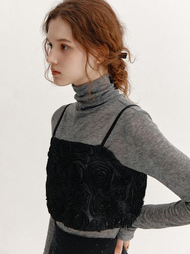 Wool Turtleneck Top (5 Colors) - FLOWOOM - Modalova