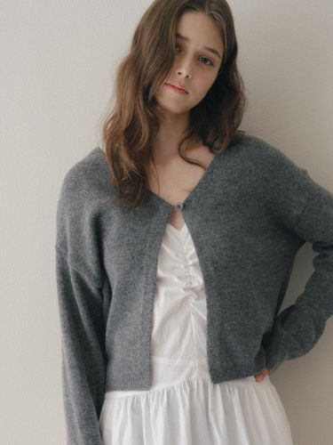 Exclusive] Fine Wool Bolero Cardigan - lettera - Modalova