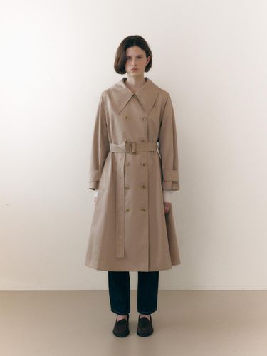 Big collar trench coat_2color - Fabricology - Modalova