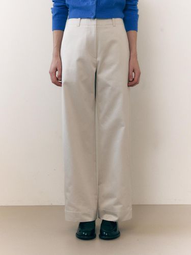 Minimal Cotton pants_2color - Fabricology - Modalova