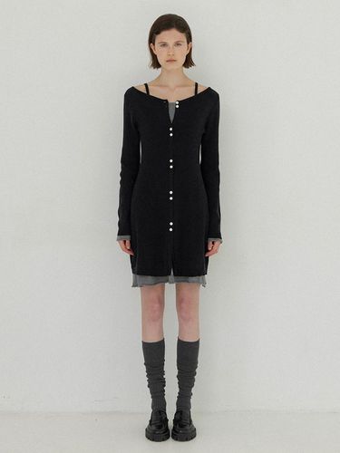 TALLI LAYERED KNIT DRESS(OP-6226) - Atelier Nain - Modalova