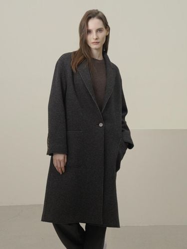 Knitted Wool Single Coat _Grey - ACUD - Modalova