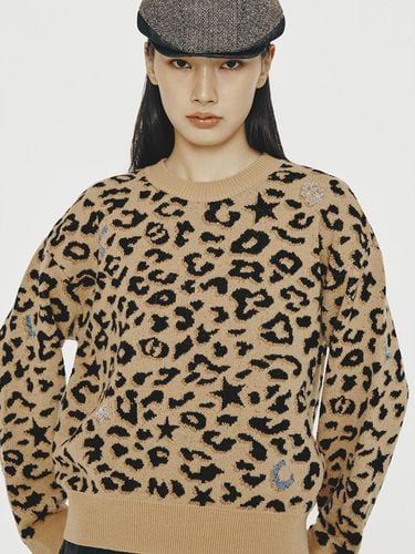 Full Jacquard Knit Pullover_LFWAW24350CMX - LUCKY CHOUETTE - Modalova