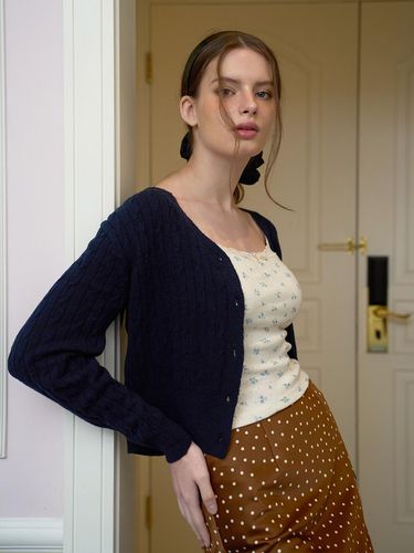 JASMINE Cardigan Set_NAVY - Lang&Lu - Modalova