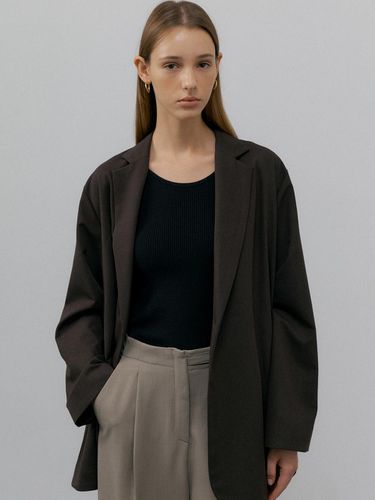 Oversized Half Flare Jacket L118 - L’oiE - Modalova