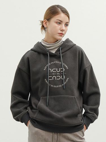 Boucle Logo Hoodie _Grey - ACUD - Modalova