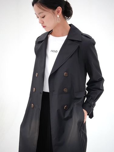 Light Trench Coat _Black - ACUD - Modalova