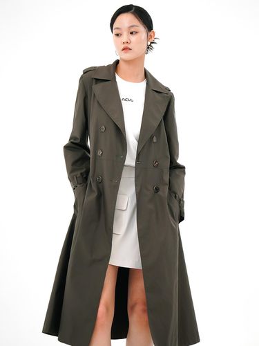 Light Trench Coat _Khaki - ACUD - Modalova