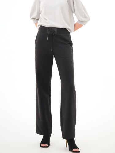 Banding Jersey Semi Wide Pants _Black - ACUD - Modalova