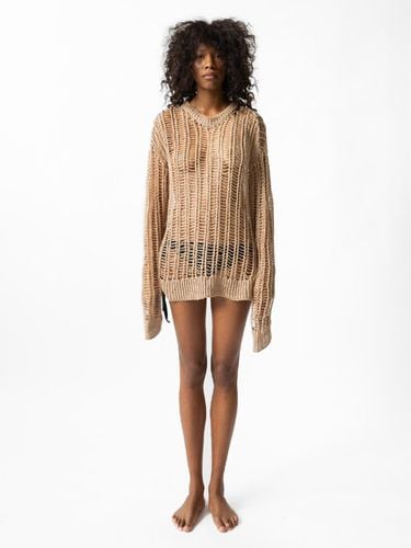 LINEN KNITWEAR #BEIGE - AMU - Modalova