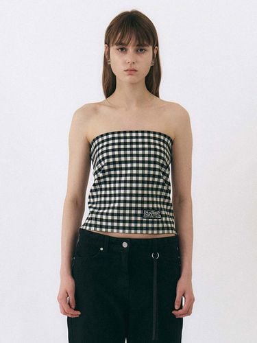 Mono Tube Top (Check) - YUNSE - Modalova