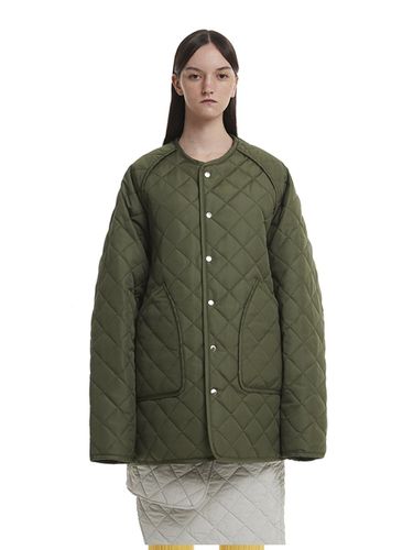 Khaki Quilted Jacket - Trunk Project - Modalova