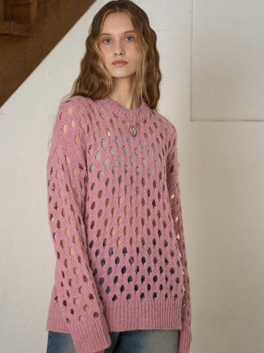 HOLE LOOSE FIT KNIT - SSEMI - Modalova