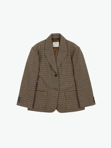 CLASSIC WOOL CHECK JACKET - SSEMI - Modalova