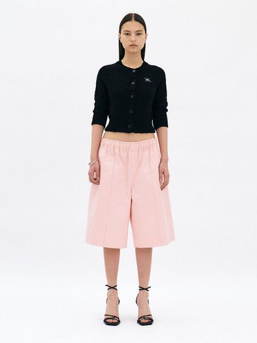 Wide Half Pants (Light Pink) - YUNSE - Modalova