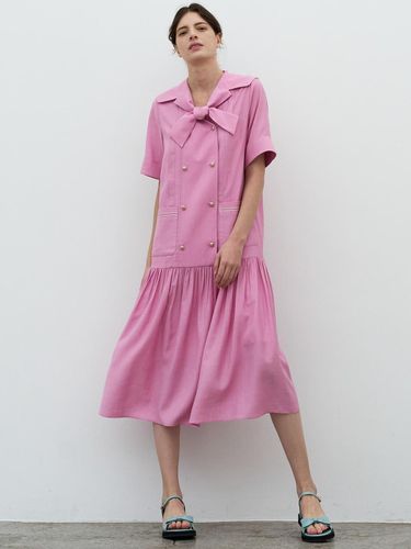 SAILOR FLAER DRESS_PINK - MITTE - Modalova