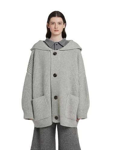 Hoodie Cardigan_GREY - Trunk Project - Modalova